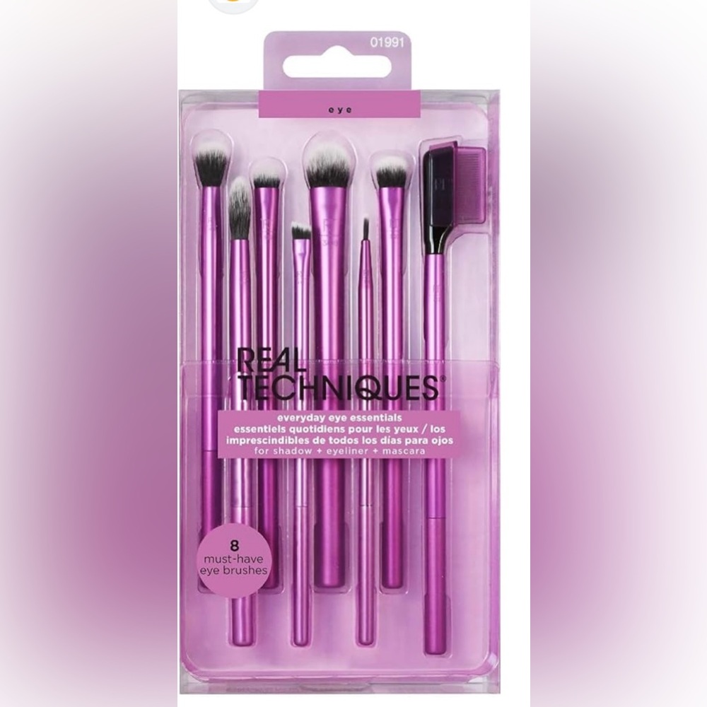 Real techniques everyday essentials brush set